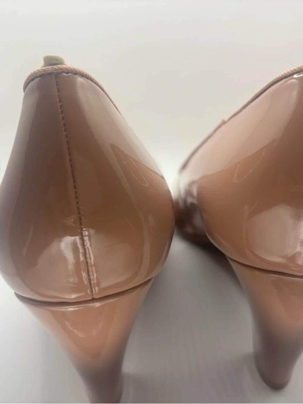 Life Stride Glossy Nude Patent Pump